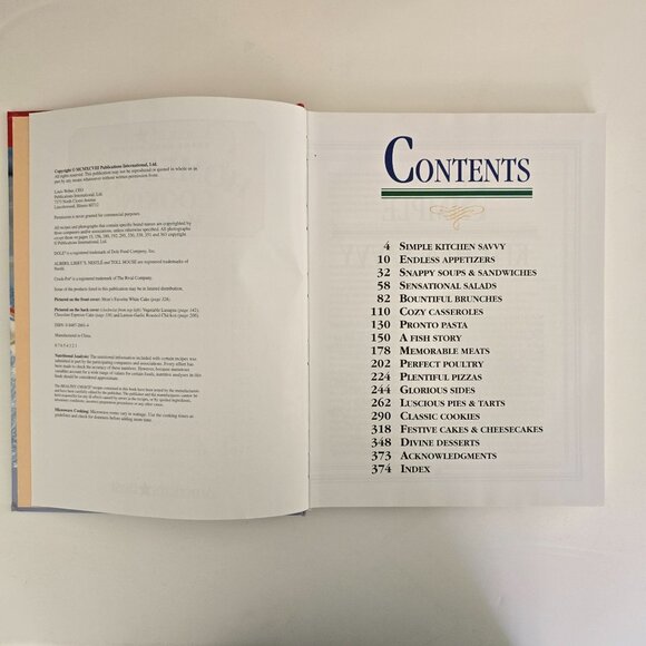 America"s Best Brand Name Recipes Homestyle Cooking Made Easy 1998 Hardcover - Picture 3 of 11